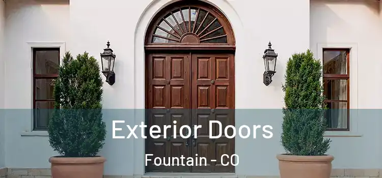 Exterior Doors Fountain - CO