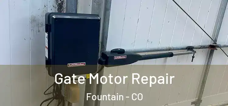 Gate Motor Repair Fountain - CO